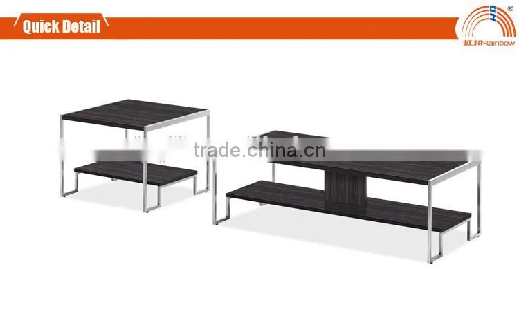 CT-46 ET-46 wood steel design coffee table
