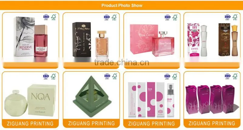 Customized packaging of perfumes