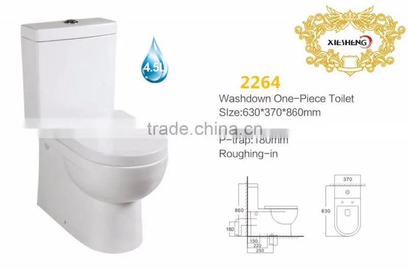 WC one piece toilet Toilet bowl chinese toilet