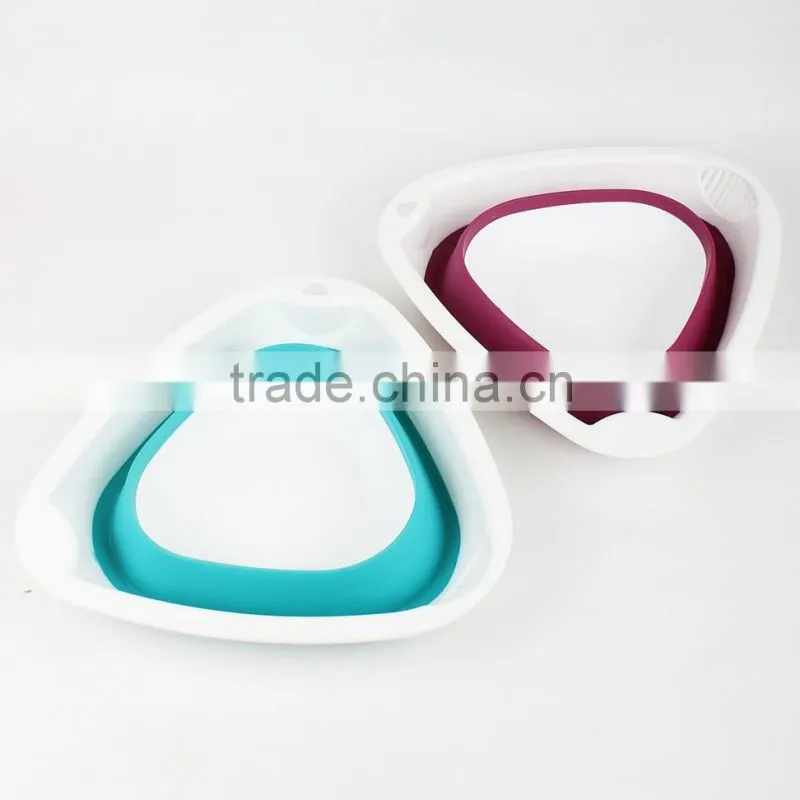 Factory directly supply custom design food grade plastic Collapsible Strainer