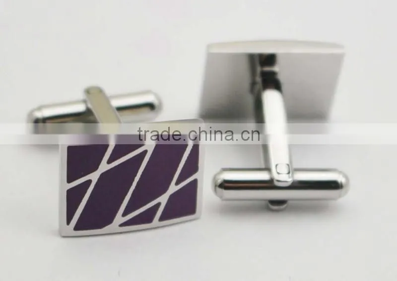 Fahion Mens Jewellry Stainless Steel Custom Cufflink With Logo