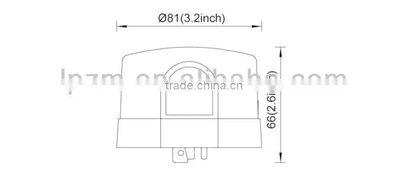 Electric photo control switch HGG-201 Manufacturer