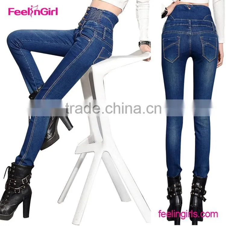 European women custom leggings trousers jeans pent