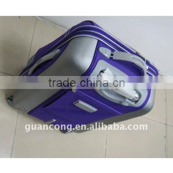 high quality trolley luggage /travel bag/wheeled case with pc design