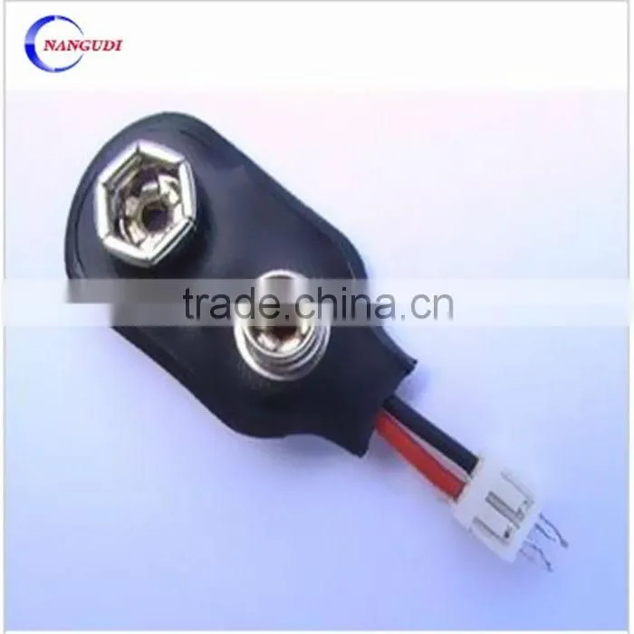 eco-friendly in line soft rubber 9volt battery holder