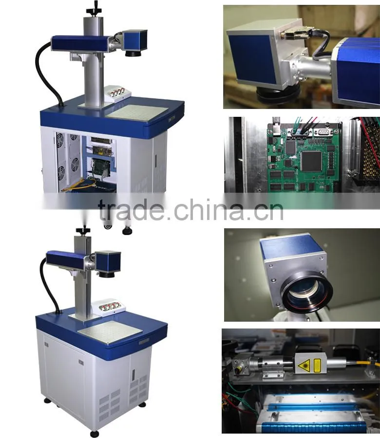 Julong manufacturer laser marking machine for key board dog tag
