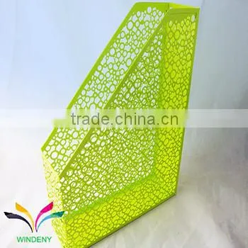 Factory direct free sample document tray desktop metal wire file holder for office