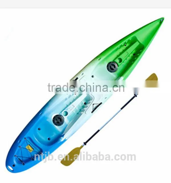 hot sale double plastic canoeing for fishing