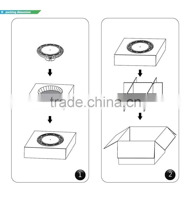5 Years Warranty Promotion Price Wireless & Motion Control 2016 CE Rohs Approved Meanwell Driver 120W UFO LED High Bay Fixture