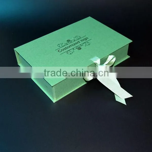 High end custom green wedding dress boxes uk wholesale