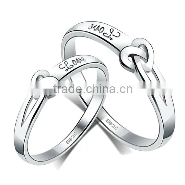 wholesale sterling silver ring mountings made with Chinese 3A zircon