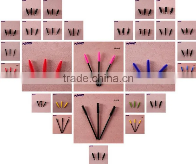 OEM Diffrent Types Silicon Hair eyelash mascara brush