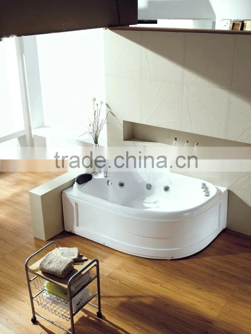 cUPC certified perfect whirlpool massage bathtub, two persons bathtub, message bathtub