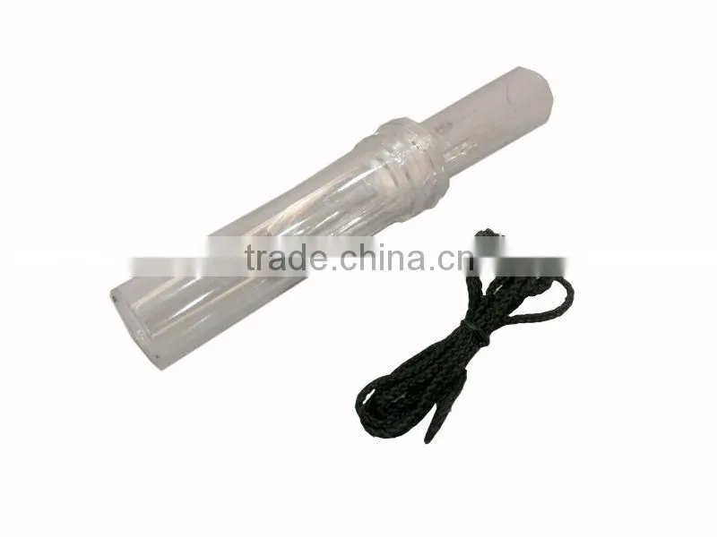 Transparent PP Duck Whistle/Game call/Mallard Call