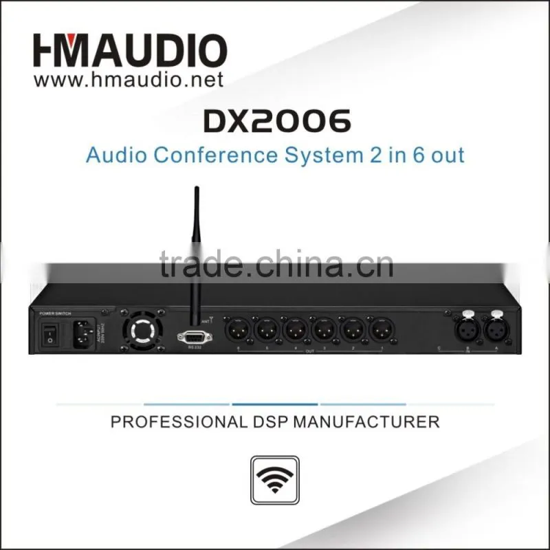 DX2006 digital speaker processor wireless Loudspeaker management