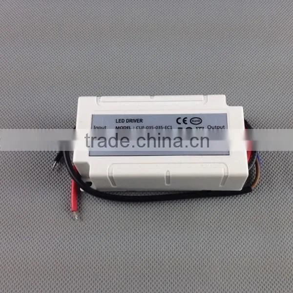 35W General Plastic Case LED Driver with PFC