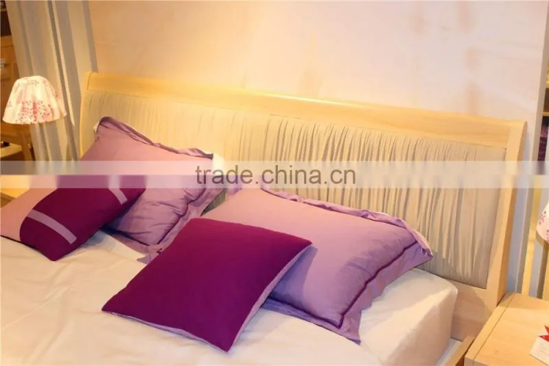 2016 modern wooden leather headboard melamine mdf panle bedroom furniture in bedroom sets