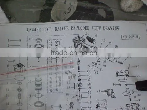 MAX DESIGN CNR45 roofing coil nailer