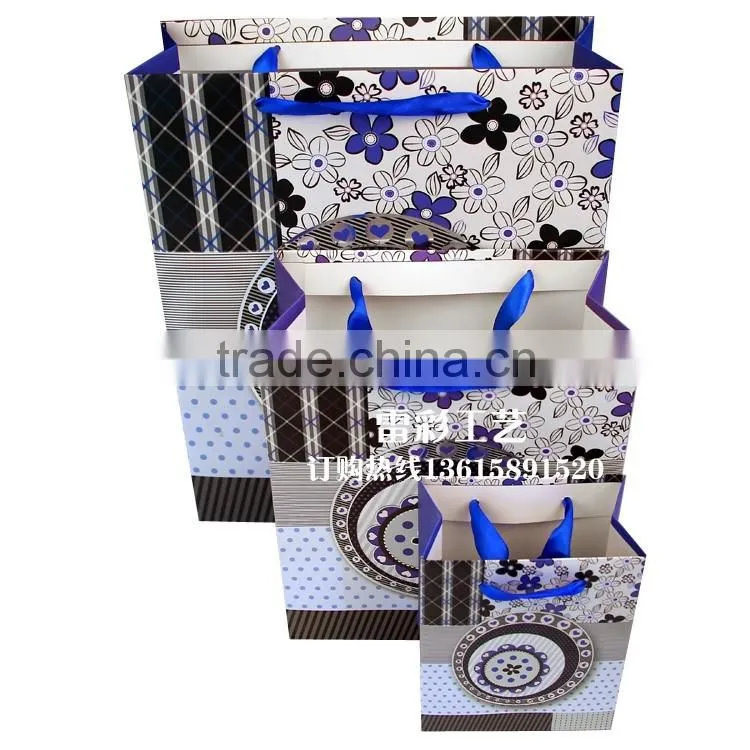 High quality luxury paper shopping bag