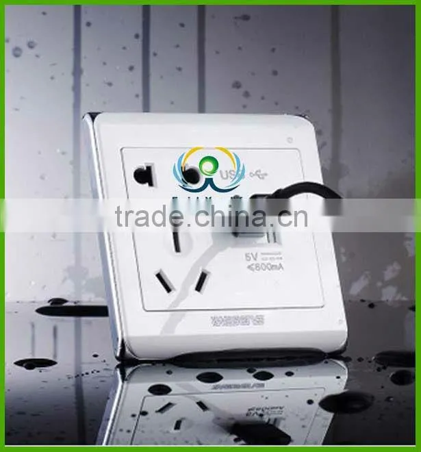 Hottest USB wall mount socket outlets