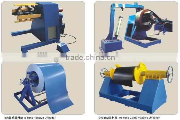auto hydraulic decoiler with pressing arm
