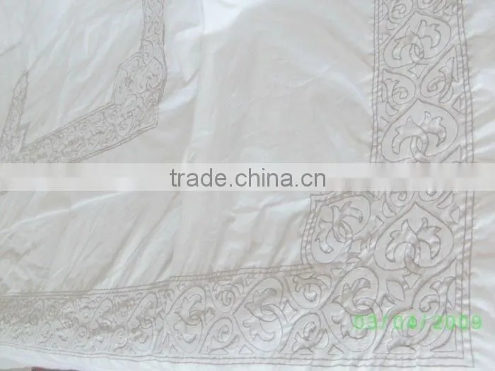 hand hemstitch bed sheet