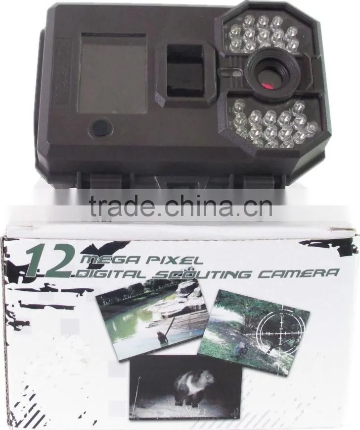 Wireless SMS MMS Black No Glow Stealth Caccia Trail Camera