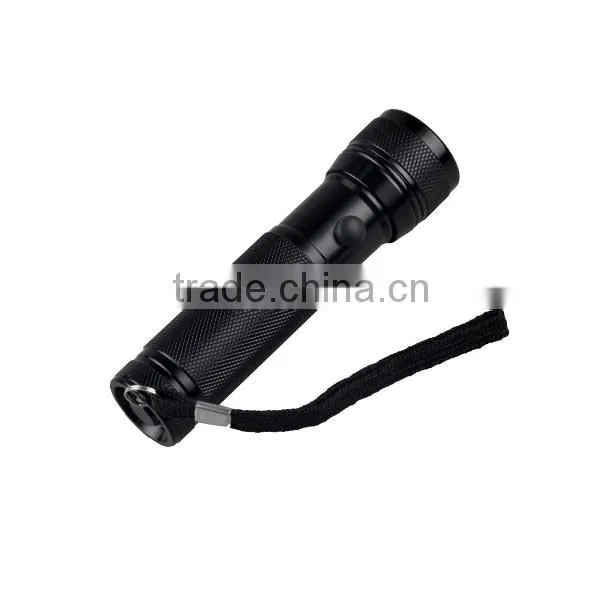 High Brightness MINI UV Flashlight Aluminum Alloy Fluorescence Detection 365NM. 395NM