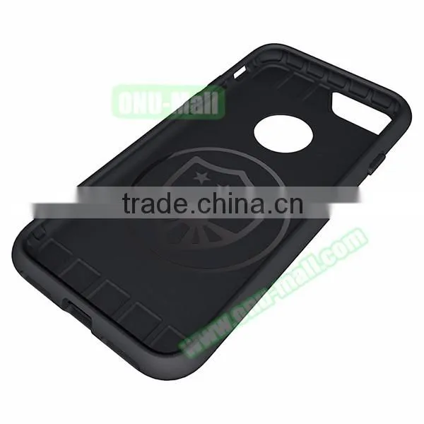2016 New Arrival!!! 2 in 1 Hybrid Case for iPhone 7, Best Quality Back Cover for iPhone 7