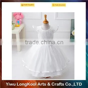 2016 New model fashion baby girl wedding dress for sale