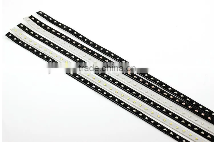 44smd 12V dc Car Auto Led Knight Rider Light 1210 60cm Flash decoration led strobe Lights