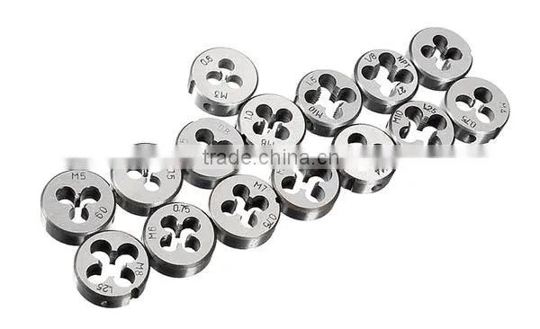 2016 High quality threading dies set in tap & die set