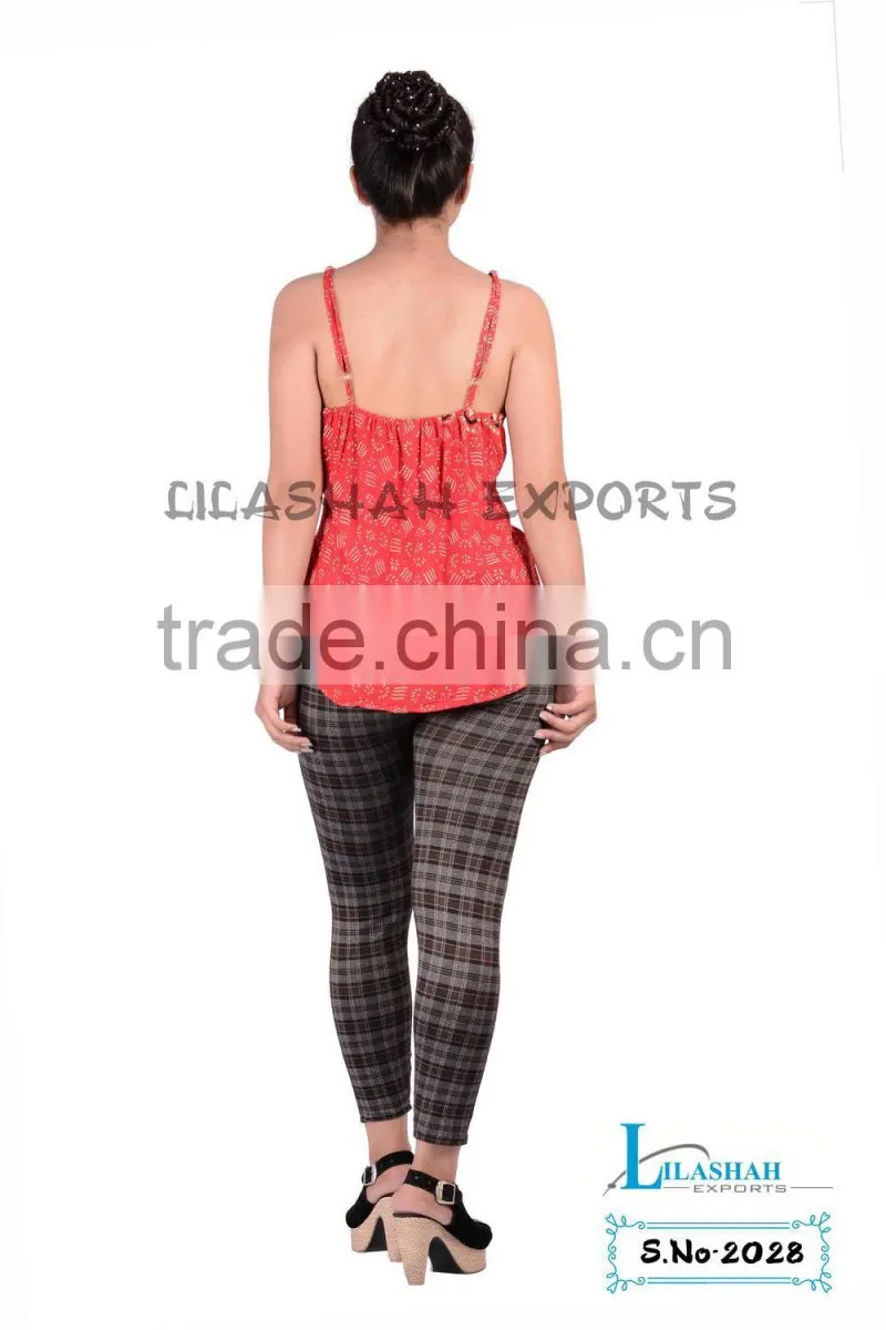 2028 Rayon MandalaTank Tops new summer top halter top Hand print jaipur print tops beach wear garments