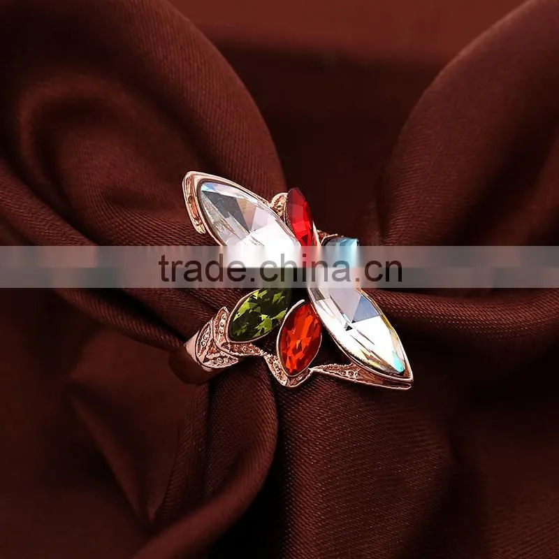 Fashion alloy fancy ring designs jewelry ring