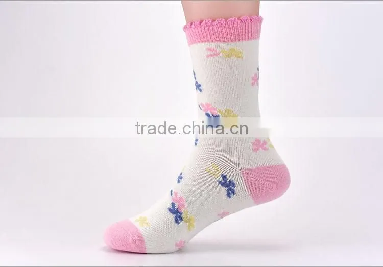 knitted cute teen girls socks baby lovely cotton shoe socks fashion pattern baby shoelace socks