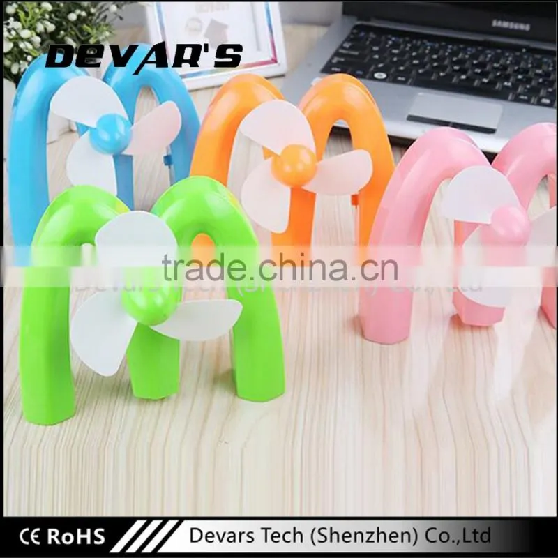Creative Gift Bottle Shape Cartoon Air Cooling Electric Fans