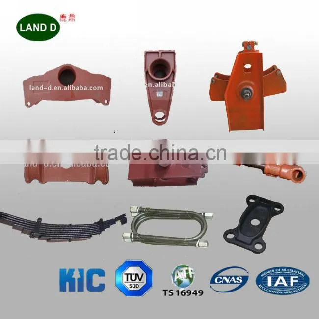Volvo Man truck spare parts trailer axle suspension trailer leaf spring bracket