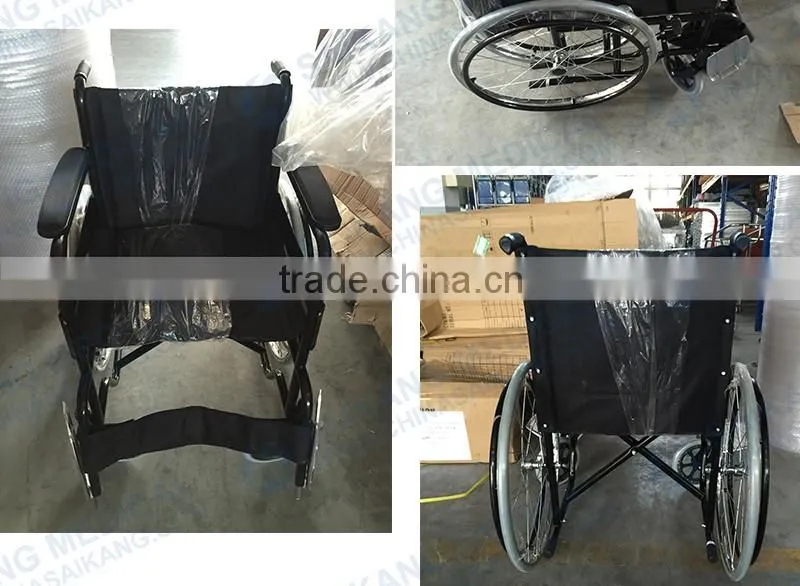 SKE104-1 Steel wheelchair