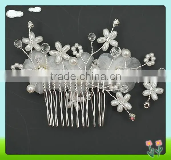 2015 Wholesale and unique bridal hair decoration