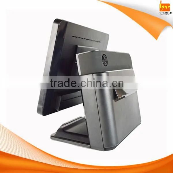 15 inch touch screen 12V 5A USB port dual core Android POS terminal machine