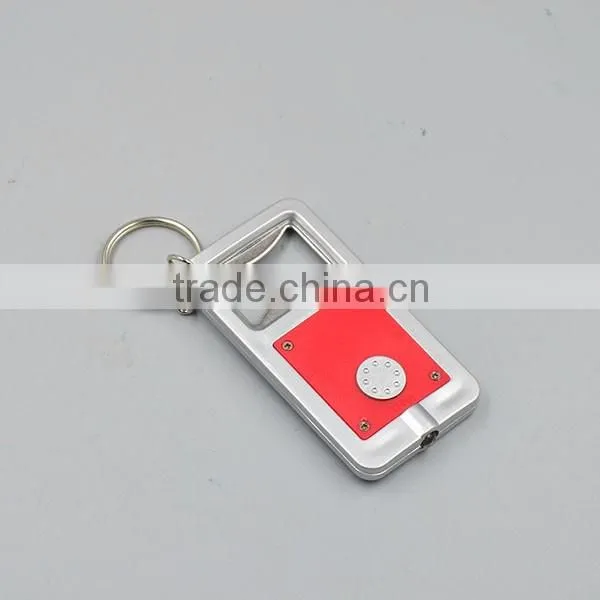 Best Sale Bottle Opener Led Keyring Plastic