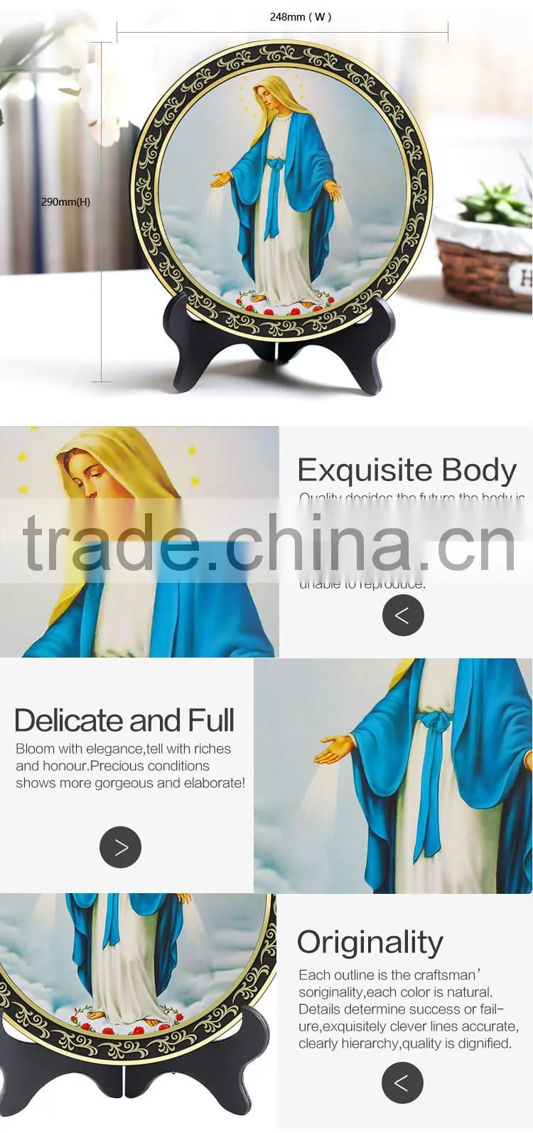 Virgin Mary pictures antique religious statues catholic wholesale