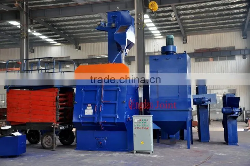 Tumblast cleaning machines/Barrel blast descaling machine/shot blast