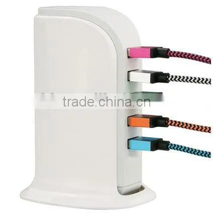 Factory Professional 5 Port USB Stand Charger