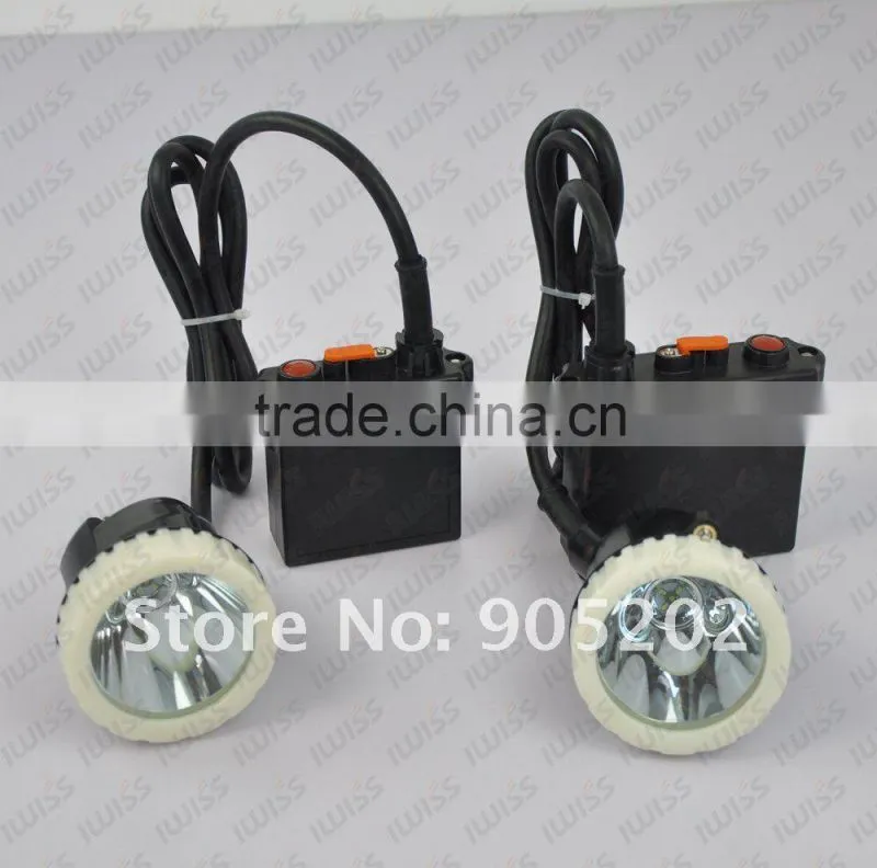 Led Headlamp 3W high-power CREE Leds 30000lx with 6.6Ah Rated Capacity