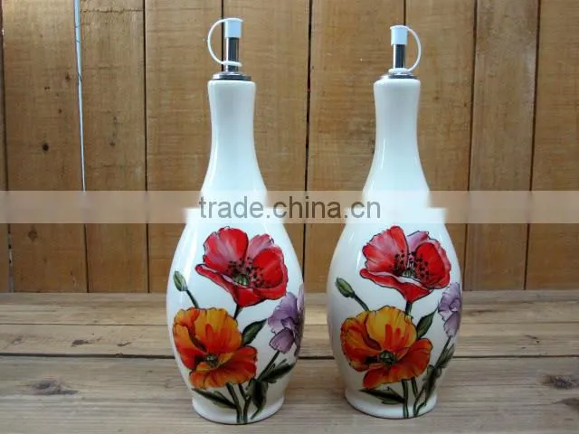 Hand paint ceramic cookie jar