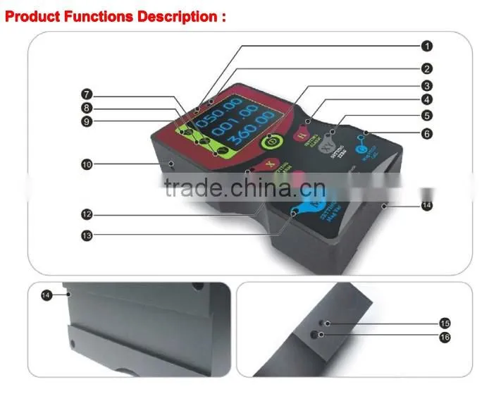 SDC620B Industry 3D Compass Sensor North Finder With Screen Display With Heading Accuracy 0.3deg Range 360deg Measurement