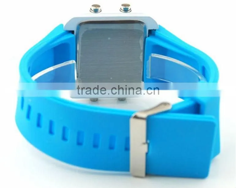 customized logo ladies silicone electronic jelly watches