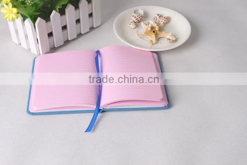 Customize small size leather notebooks cheap pocket notepads