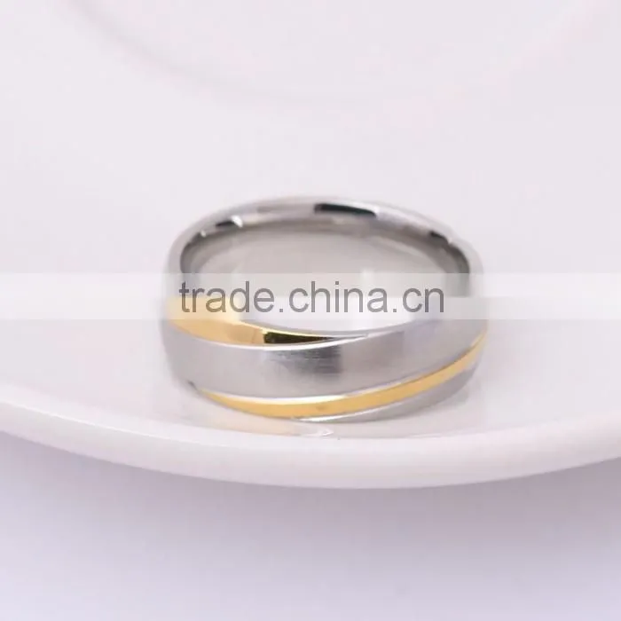 Wholesale Factory Fashion 316l Stainless Steel Rings